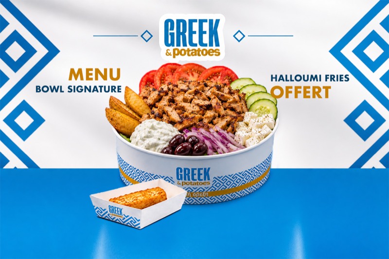 Bowl Signature + Halloumi Fries offert